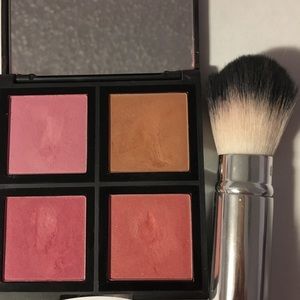 e.l.f. blush palette and brush
